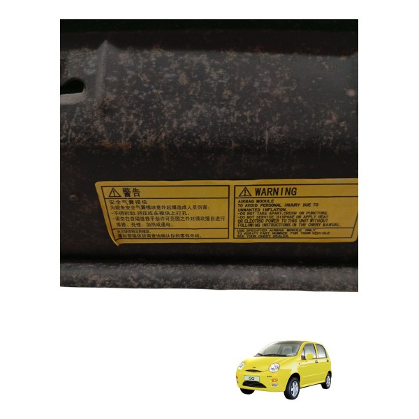 Bolsa Airbag Painel Direito Chery Qq 1.0 2013 2014 2015 2016