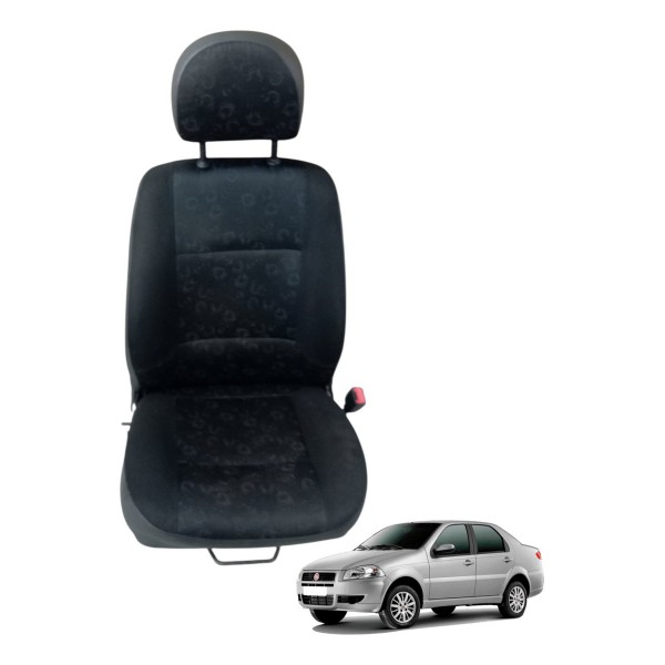 Banco Dianteiro Direito Fiat Siena 1.0  2008 2009 Detalhe