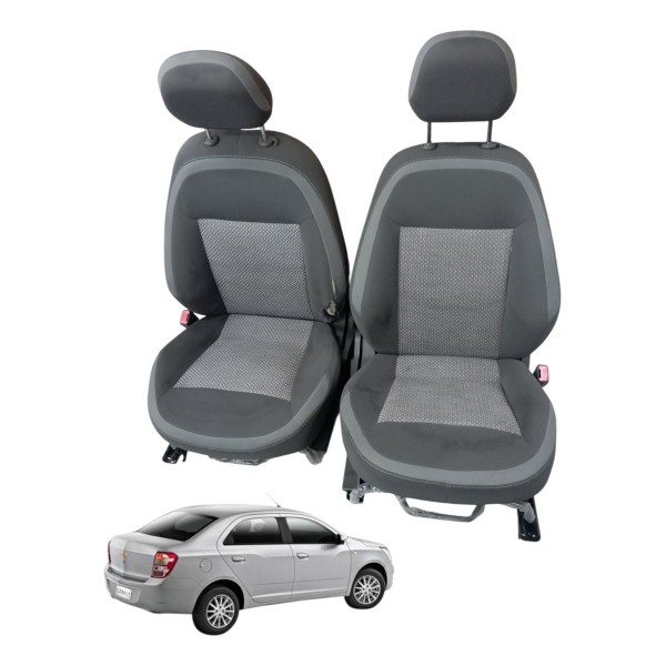 Jogo Banco Dianteiro Chevrolet Cobalt 2012 2013 2014 Detalhe