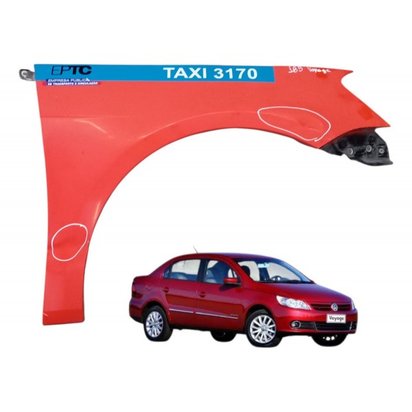 Paralama Dianteiro Direito Volkswagen Voyage 2015 Detalhe
