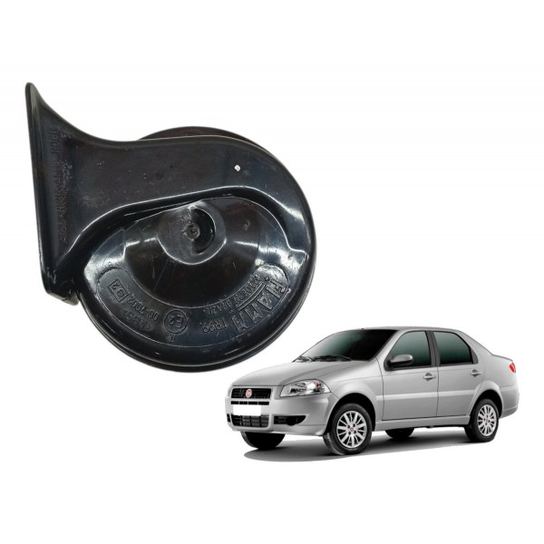 Buzina Caracol Fiamm Fiat Siena Palio 2005 2006 2007 2008