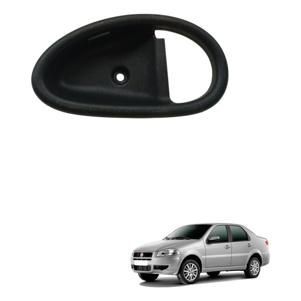Moldura Maçaneta Interna Traseira Esquerda Fiat Siena 2009