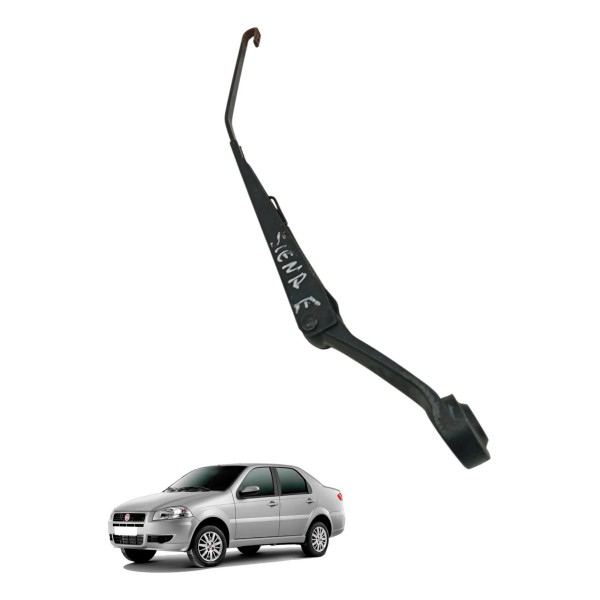 Haste Limpador Parabrisa Esquerdo Fiat Siena 2008 2009 Esquerdo