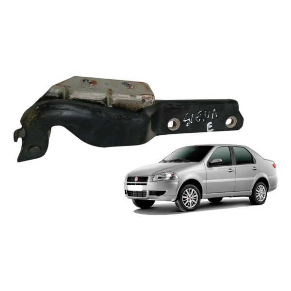 Dobradiça Esquerda Capo Fiat Siena Palio 1.0 2008 2009 2010