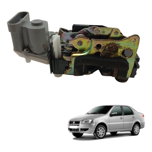 Fechadura Porta Traseira Esquerda Fiat Siena Palio 2008 2009