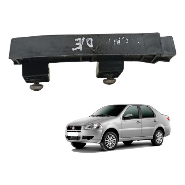 Canaleta Guia Vidro Dianteira Esquerda Fiat Siena 1.0 2009