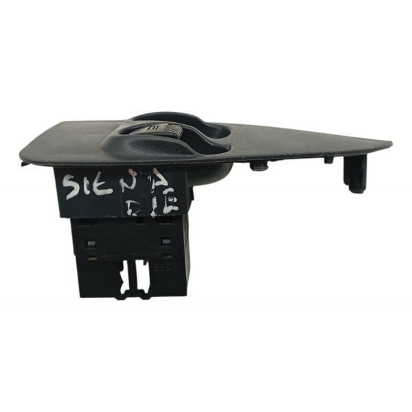 Moldura Interruptor Vidro Esquerda Fiat Siena 1.0 2008 2009