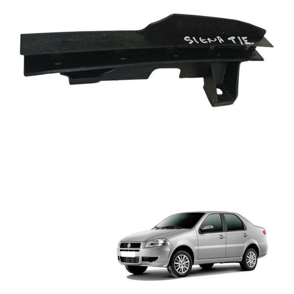 Suporte Guia Vidro Traseiro Esquerdo Fiat Siena Palio 2008