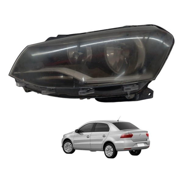 Farol Esquerdo Volkswagen Voyage Gol 1.6 2013 2014 2015 2016 Esquerdo/motorista