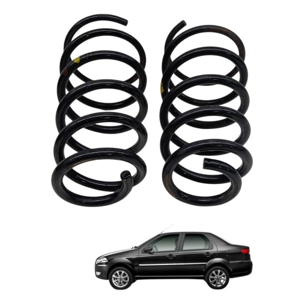 Par Molas Dianteiras Fiat Siena Palio 1.0 2008 2009 2010