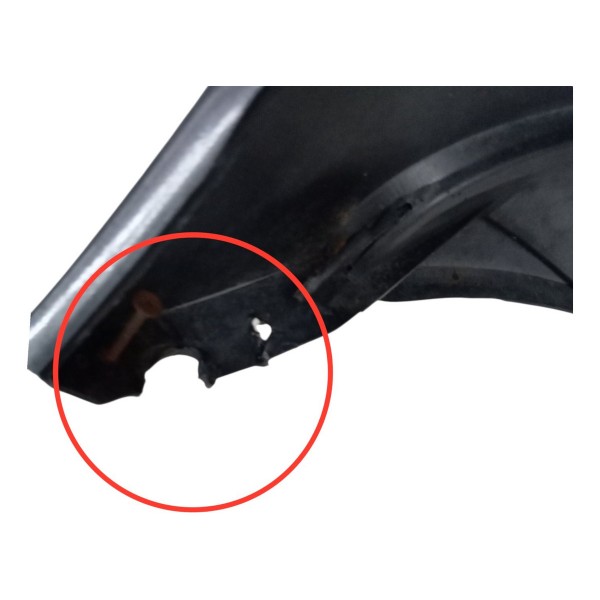 Parachoque Traseiro Peugeot 206 1.4 2005 2006 2007 Detalhe