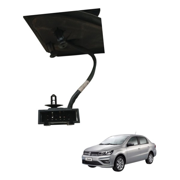 Retrovisor Direito Eletrico Volkswagen Voyage 2015 Detalhe