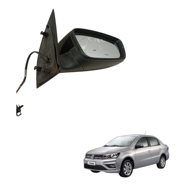 Retrovisor Direito Eletrico Volkswagen Voyage 2015 Detalhe
