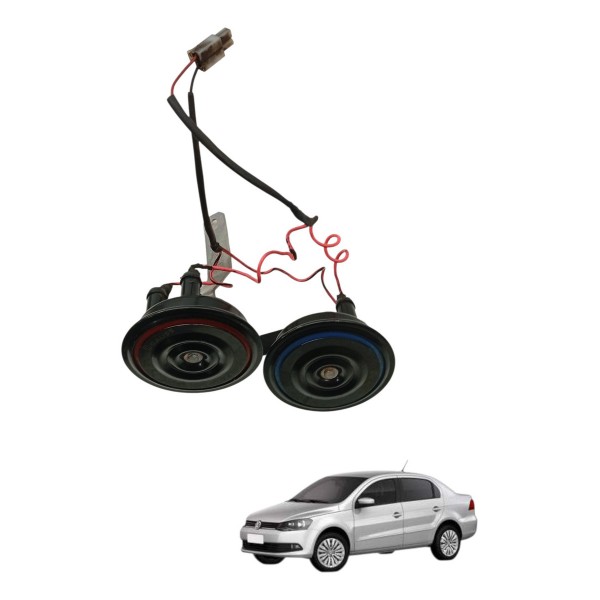 Buzina Dupla Panelinha Grave Agudo Gauss Gb 1060 Vw 2014