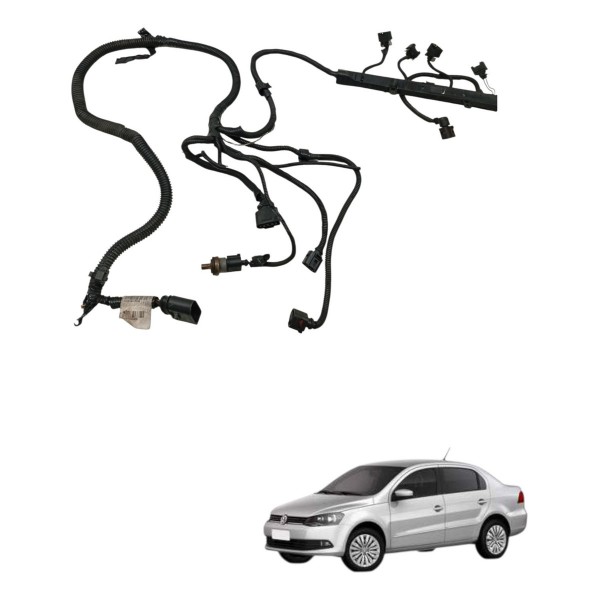 Chicote Injecao Motor Volkswagen Voyage 1.6 2014 2015 2016