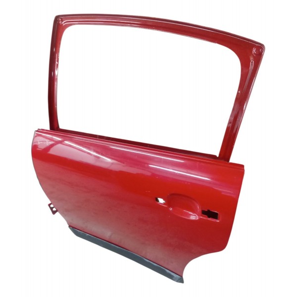 Porta Traseira Esquerda Citroen C4 Glx 4p 2012 2013 2014 Traseira Esquerdo