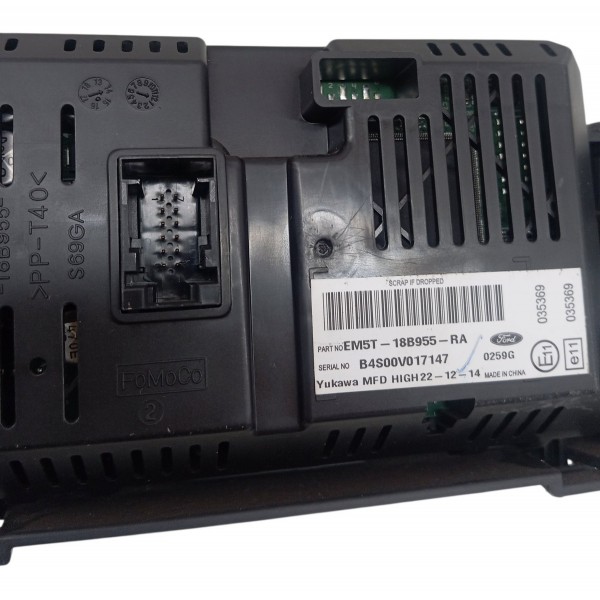 Display Tela Multimidia Radio Ford Focus 2.0 2014 2015 2016