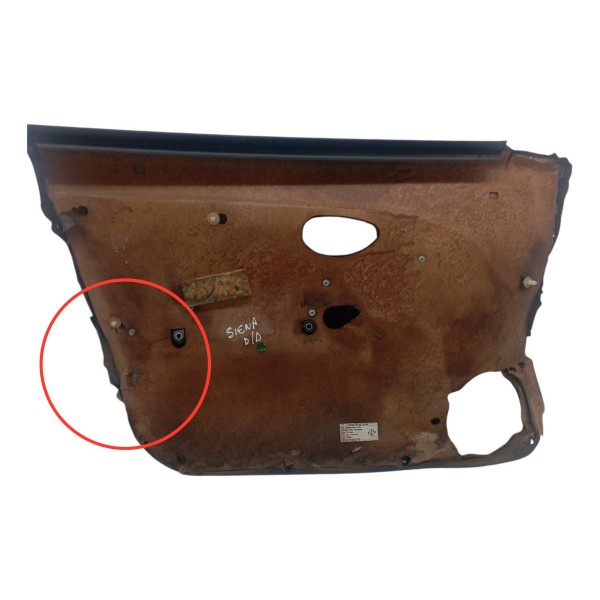 Forro Porta Dianteira Direita Fiat Siena 4p 2009 Detalhe