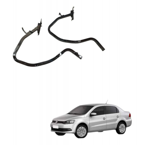 Par Dobradiça Tampa Porta Malas Volkswagen Voyage 2014