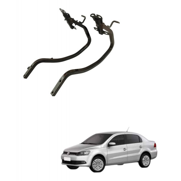 Par Dobradiça Tampa Porta Malas Volkswagen Voyage 2014