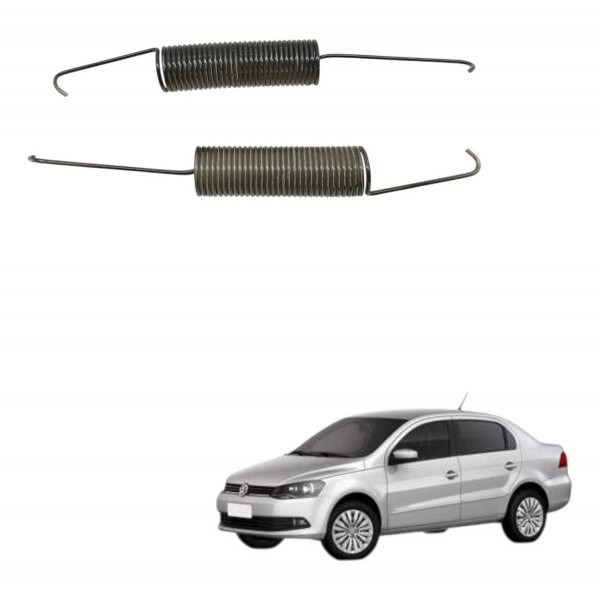 Par Molas Tampa Traseira Volkswagen Voyage 1.6 2014 2015