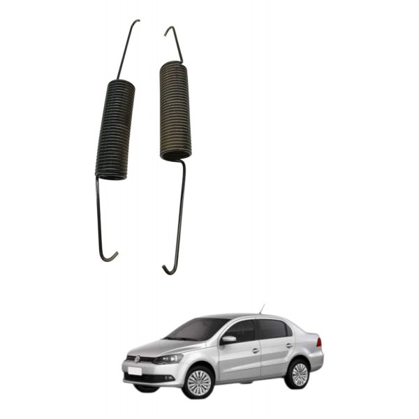 Par Molas Tampa Traseira Volkswagen Voyage 1.6 2014 2015