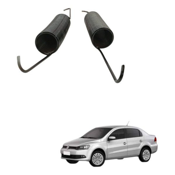 Par Molas Tampa Traseira Volkswagen Voyage 1.6 2014 2015