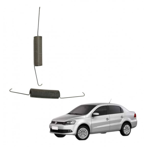 Par Molas Tampa Traseira Volkswagen Voyage 1.6 2014 2015