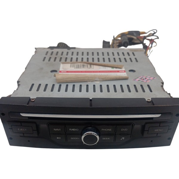 Kit Radia Multimidia Citroen C4 Hatch 2012 Monitor Queimado