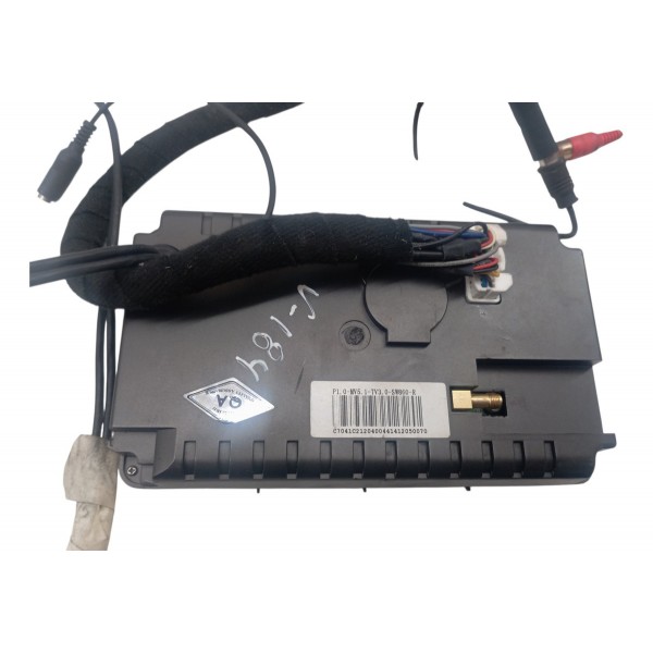 Kit Radia Multimidia Citroen C4 Hatch 2012 Monitor Queimado