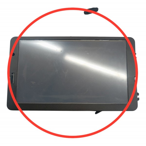 Kit Radia Multimidia Citroen C4 Hatch 2012 Monitor Queimado