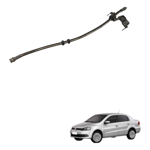 Flexivel Freio Dianteiro Esquerdo Volkwagen Voyage 2014 2015