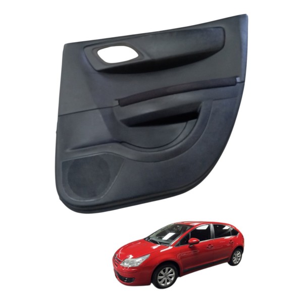 Forro Porta Traseiro Direito Citroen C4 Hatch 4p 2012 2013
