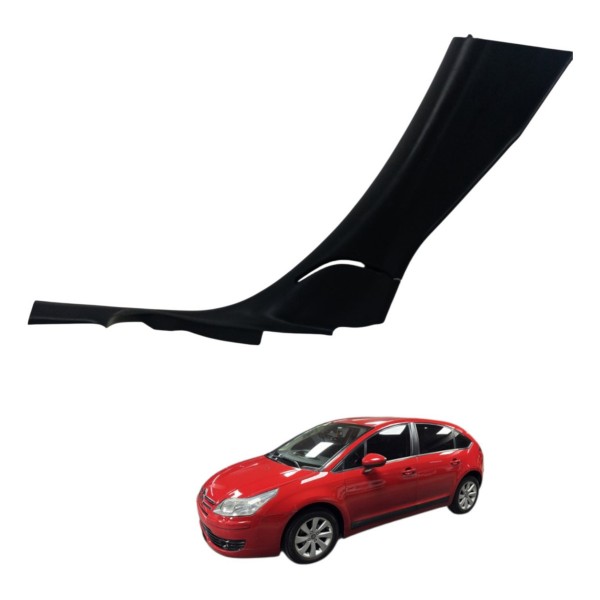 Soleira Traseira Direita Citroën C4 Glx Hatch 2012 2013 2014