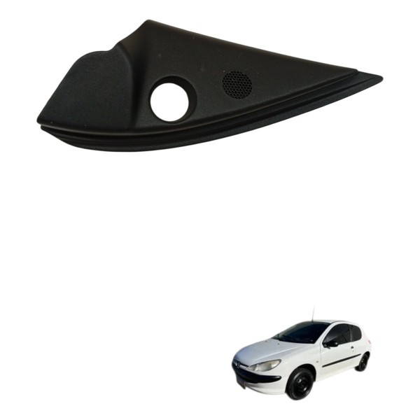 Moldura Interna Retrovisor Esquerdo Peugeot 206 2005 2006