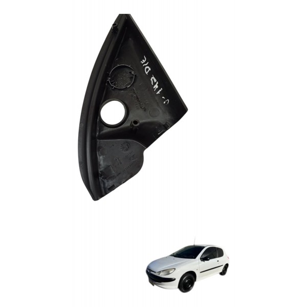Moldura Interna Retrovisor Esquerdo Peugeot 206 2005 2006