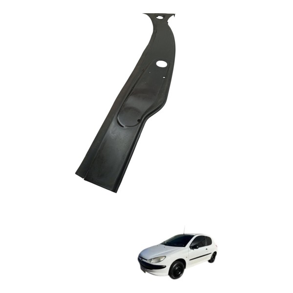 Moldura Grade Churrasqueira Esquerda Peugeot 207 1.4 2009