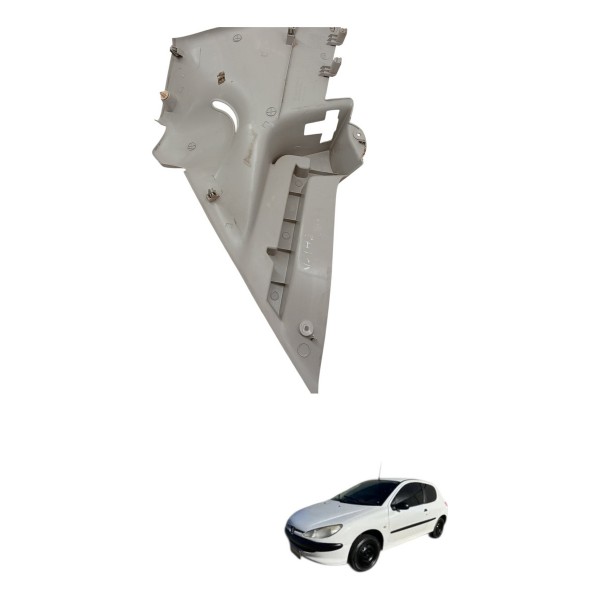 Moldura Suporte Bagagito Direito Peugeot 206 2005 2006 2007