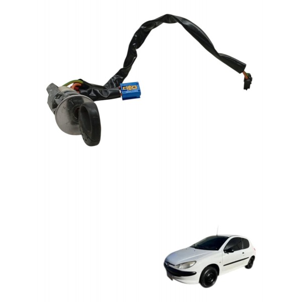 Cilindro Miolo Chave Ignição Peugeot 206 2004 2005 2006 2007