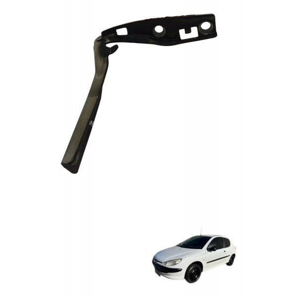 Dobradiça Esquerda Capo Peugeot 206 1.4 2005 2006 2007 2008
