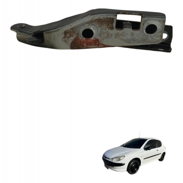 Dobradiça Esquerda Capo Peugeot 206 1.4 2005 2006 2007 2008