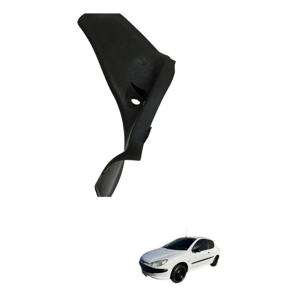 Moldura Coluna Traseira Direita Peugeot 206 2005 2006