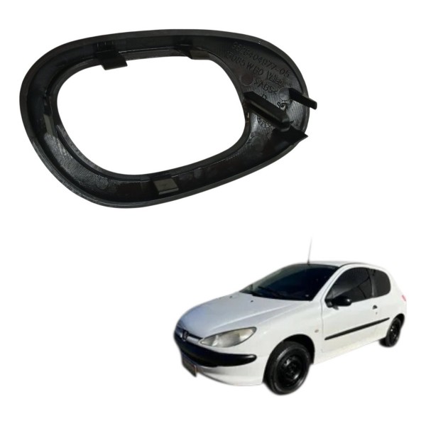 Moldura Maçaneta Interna Traseira Direita Peugeot 206 2005