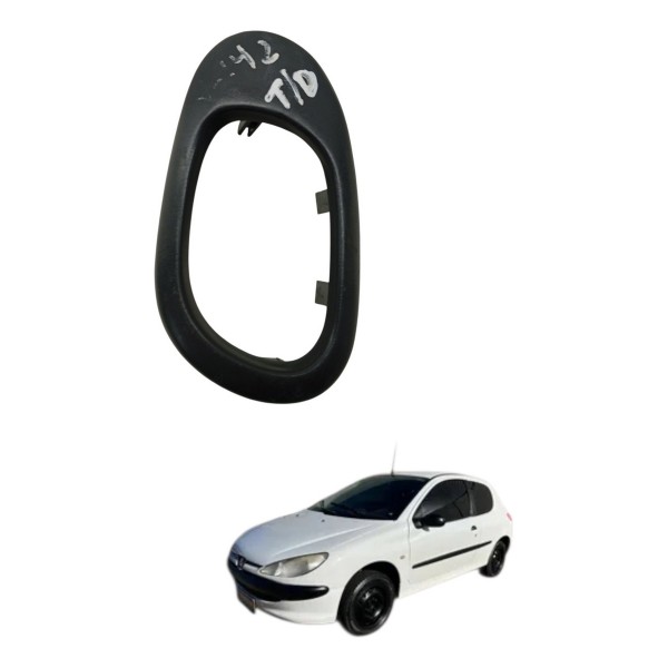 Moldura Maçaneta Interna Traseira Direita Peugeot 206 2005