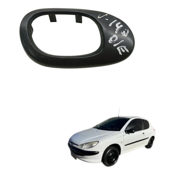 Moldura Maçaneta Interna Dianteira Esquerda Peugeot 206 2005