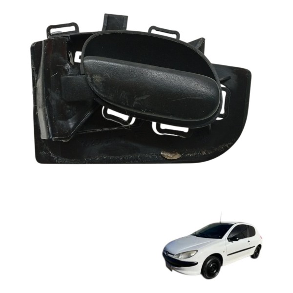 Maçaneta Interna Traseira Esquerda Peugeot 206 2004 2005