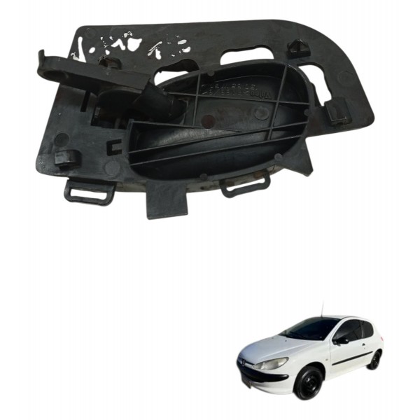 Maçaneta Interna Traseira Esquerda Peugeot 206 2004 2005