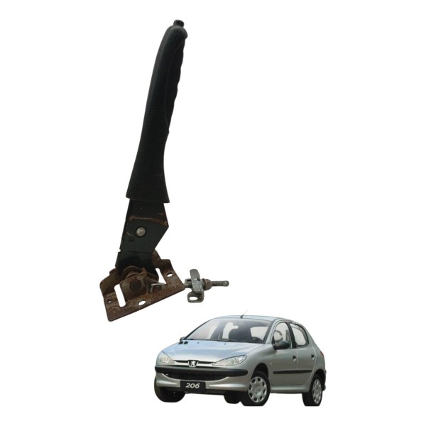 Alavanca Freio Mão Peugeot 206 1.4 2005 2006 2007 2008 2009