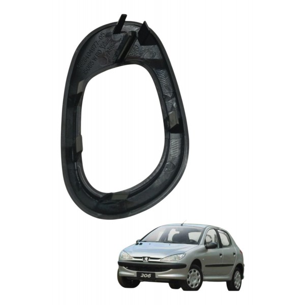 Moldura Maçaneta Interna Dianteira Direita Peugeot 206 2005