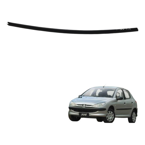 Canaleta Interna Traseira Esquerda Peugeot 206 2004 2005